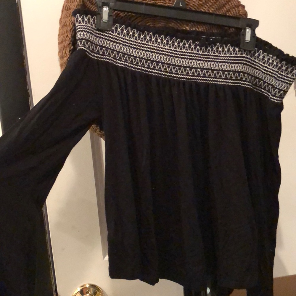 Off the shoulder shirt